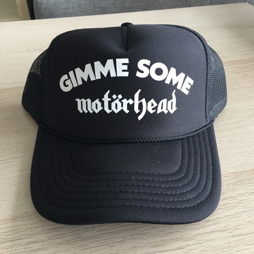 Gimme Some Motorhead official trucker hat, brand new, unisex
